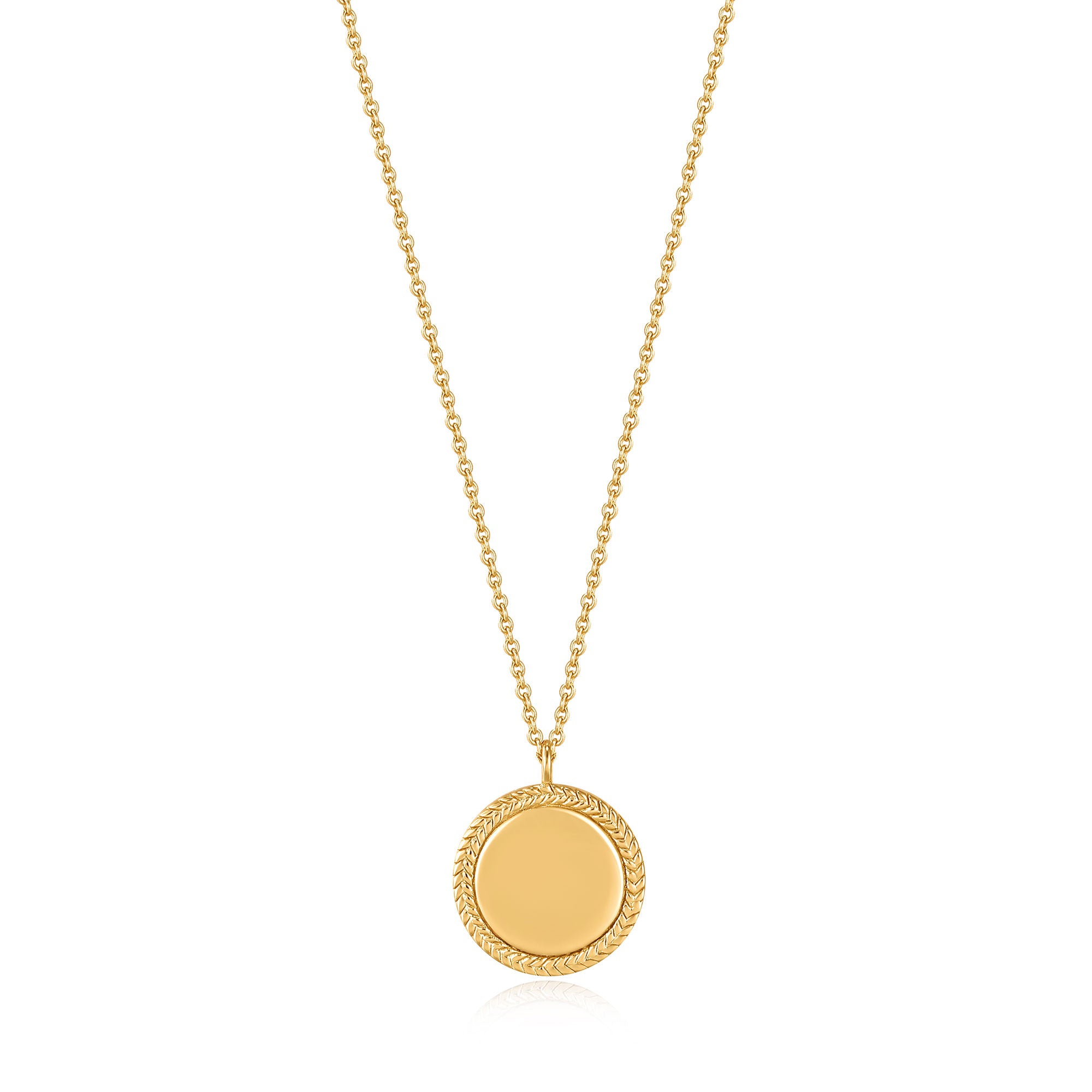 カラーゴールドmulti nuance hoop necklaces |MNL-13 gold