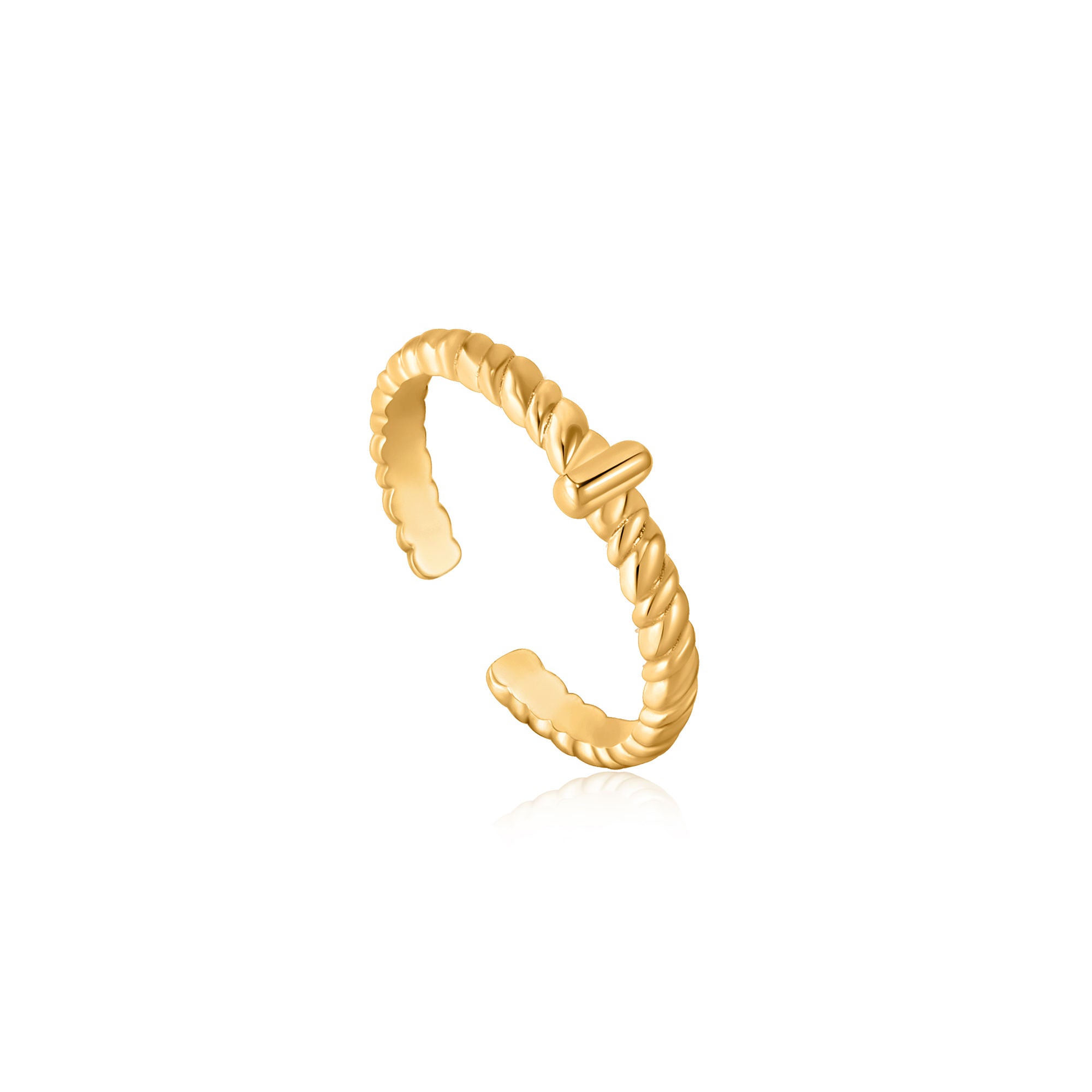 Pandora open grains ring on sale gold